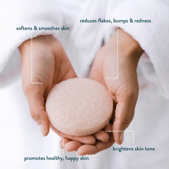 Wyld French Pink Clay Konjac Sponge (Dry, Sensitive Skin) - Picture 5 of 12